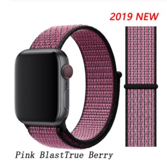 Accessories - ❤️NEW Pink Berry Sport Loop Strap For Apple Watch
